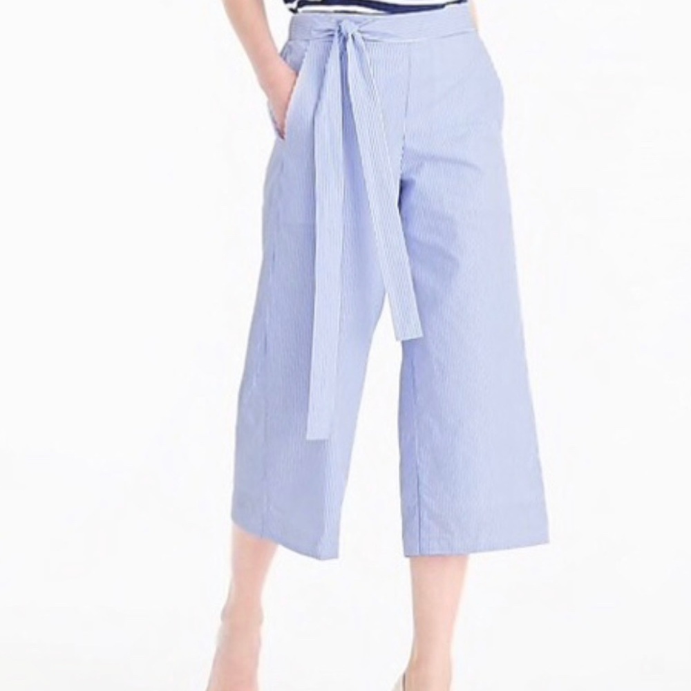 J.crew women’s seersucker Rory pant, size 2